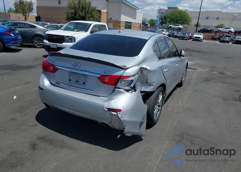 2016 Infiniti Q50 2.0T Base/2.0T Premium из США, поврежденный, VIN JN1CV7AP8GM203467